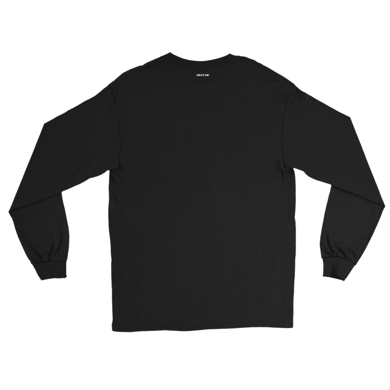Cotton Long T-shirts Black
